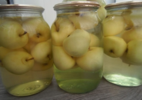 Компот из яблок на зиму