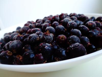 Желе из черной (красной) смородины