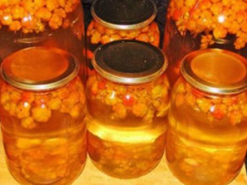 Компот из морошки на зиму